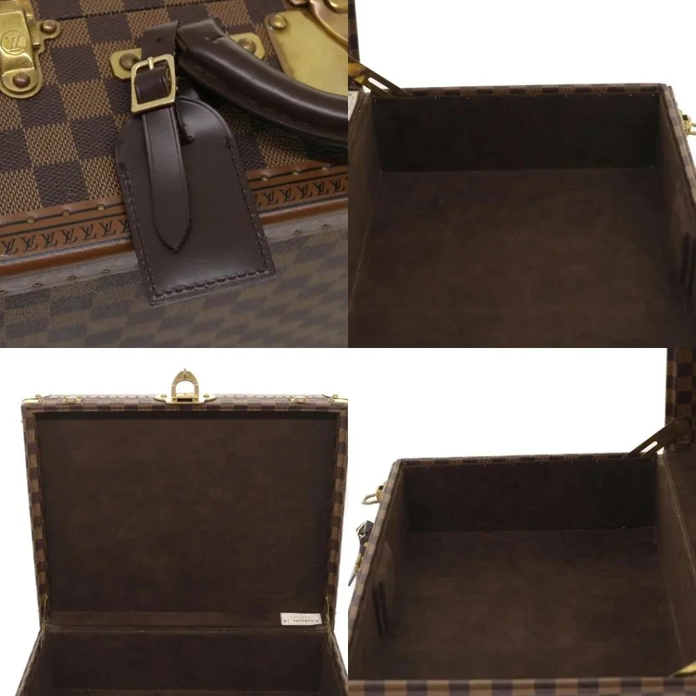 LOUIS VUITTON Damier Ebene Cotteville 40 Trunk LV Auth 29607SV - Picture 15 of 15